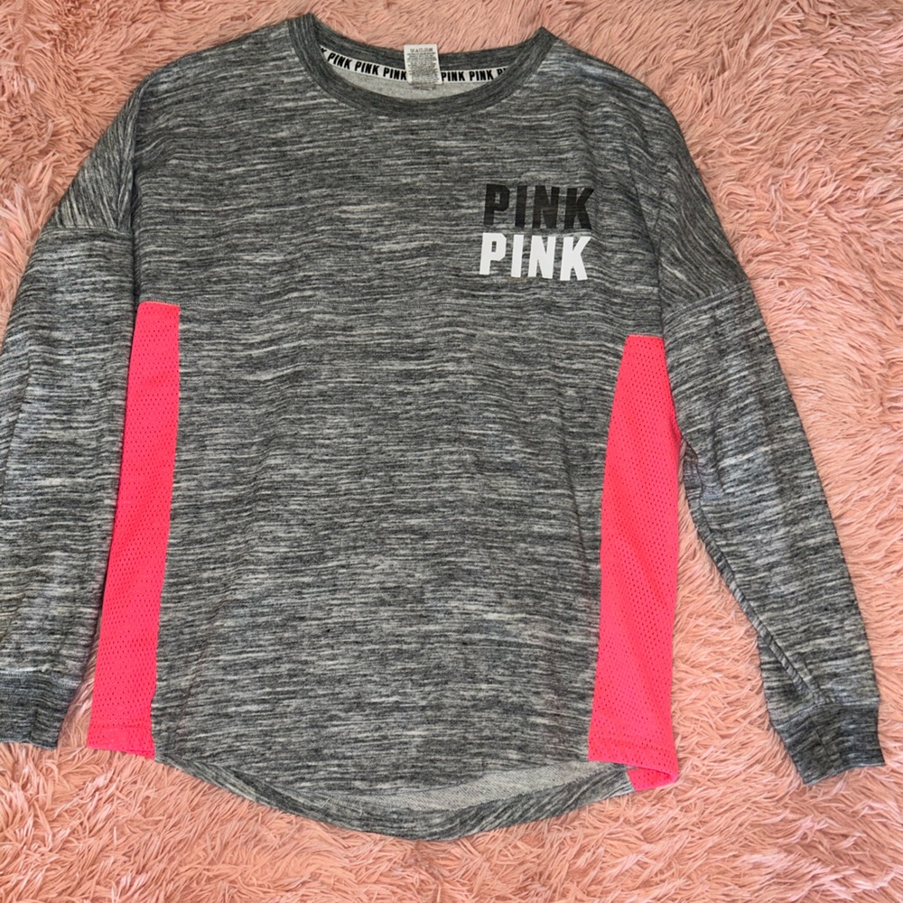 Victoria secret Pink over sized sweat shirt.